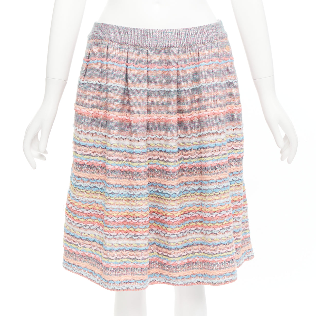 Chanel Ribbon Tweed Skirt