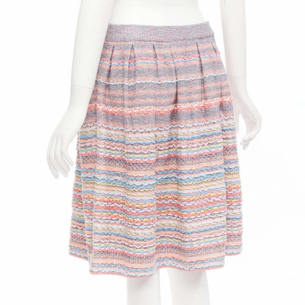 Chanel Ribbon Tweed Skirt - Detail 1