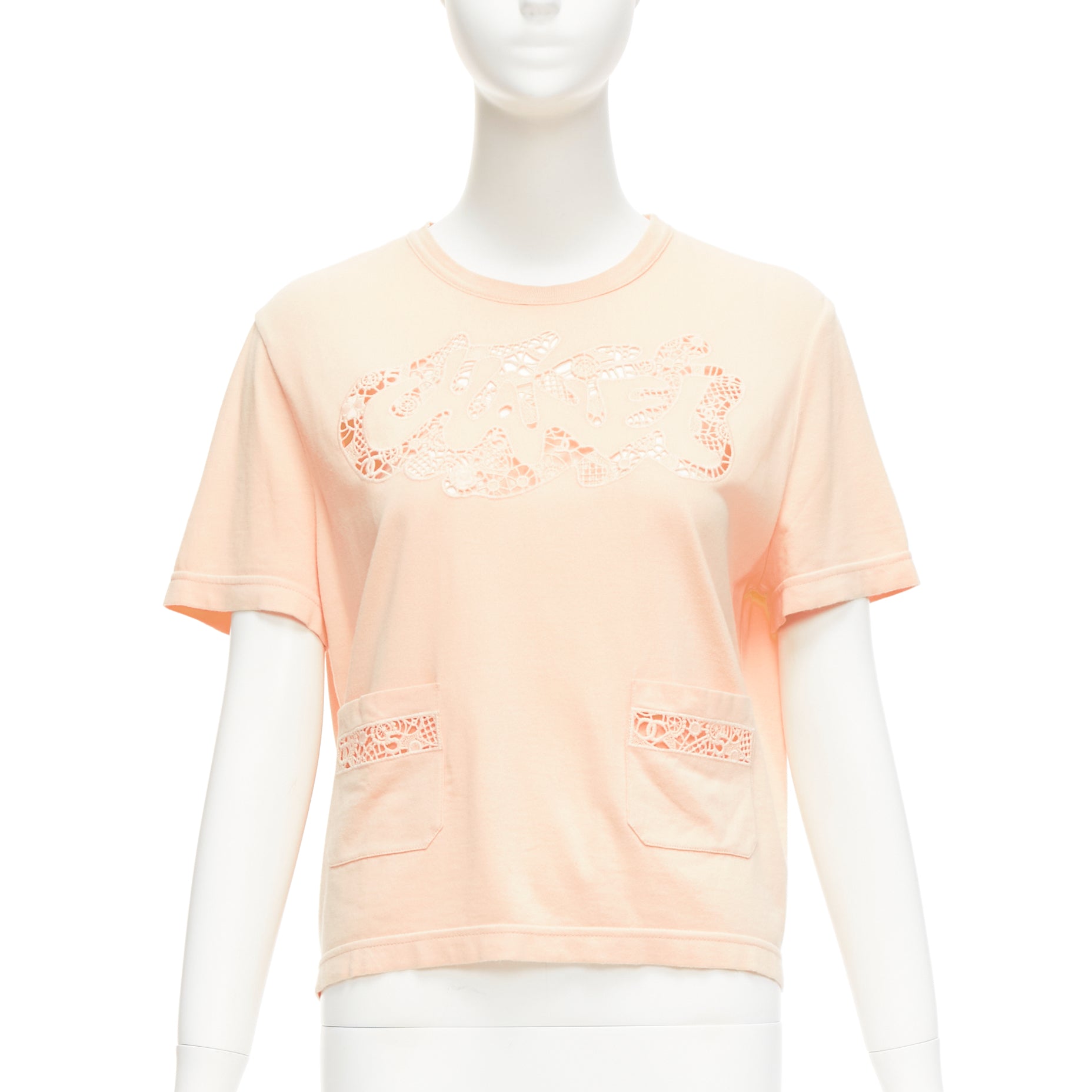 Chanel Macrame Cropped Tee