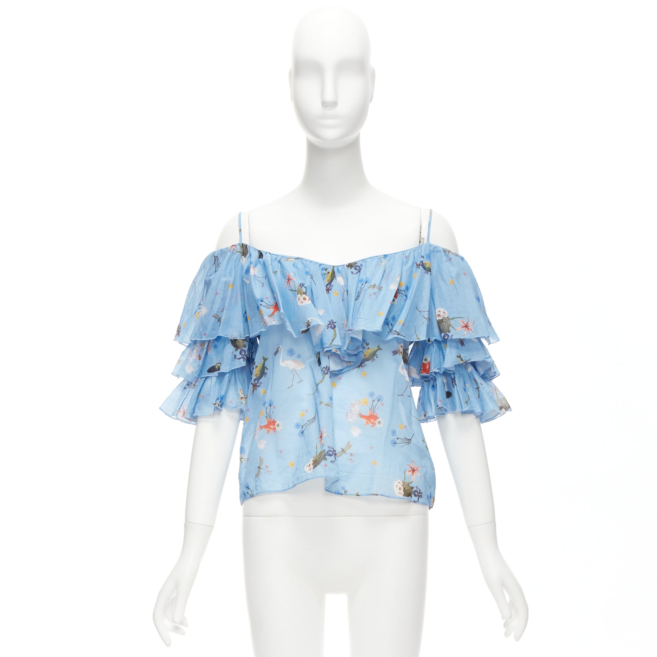 Vivetta Floral Bell Top - Image 11