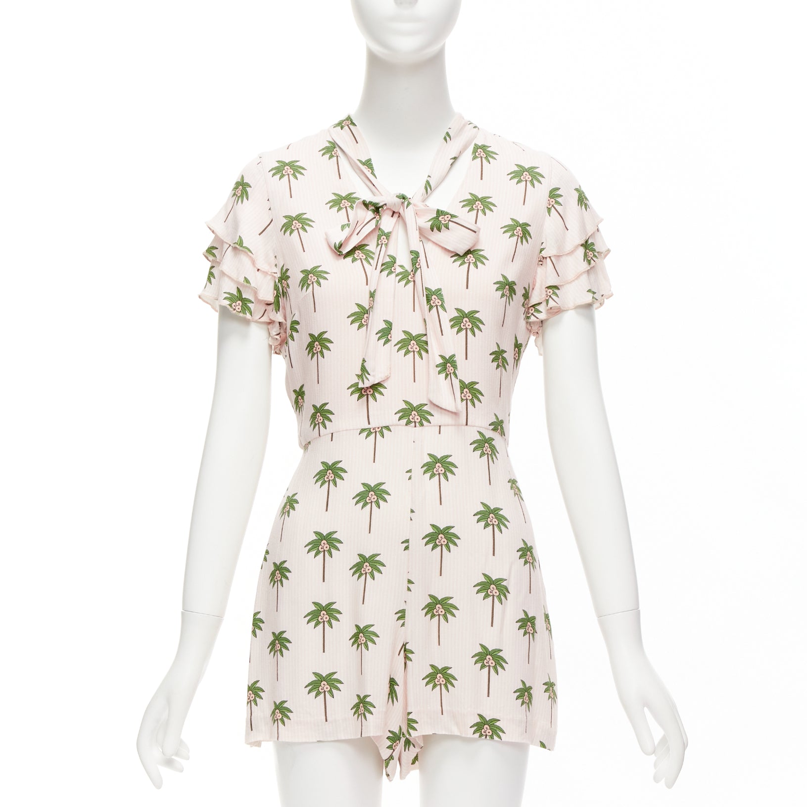 Alice & Olivia Palm Tree Romper