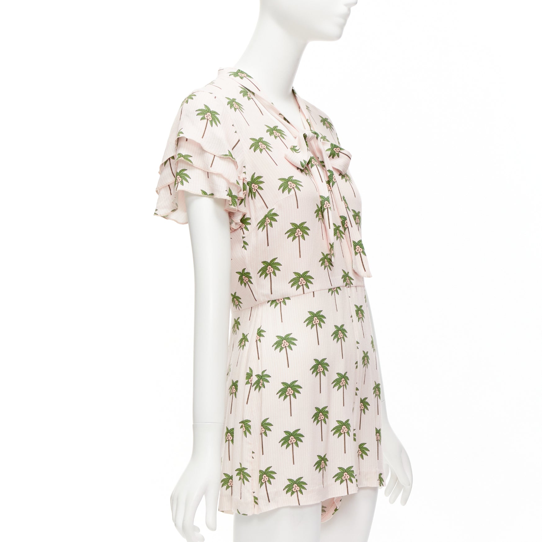Alice & Olivia Palm Tree Romper - Image 6