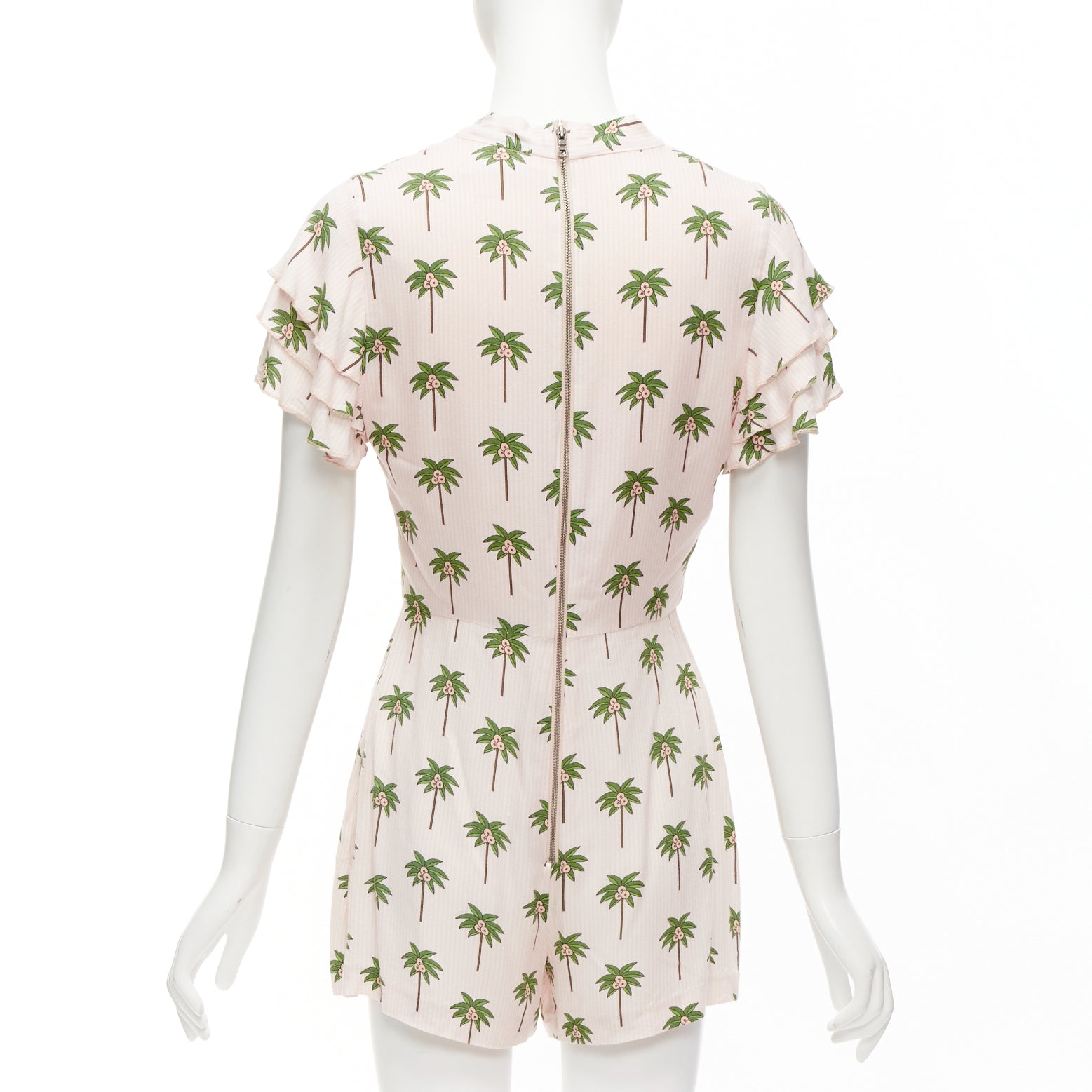 Alice & Olivia Palm Tree Romper - Side view