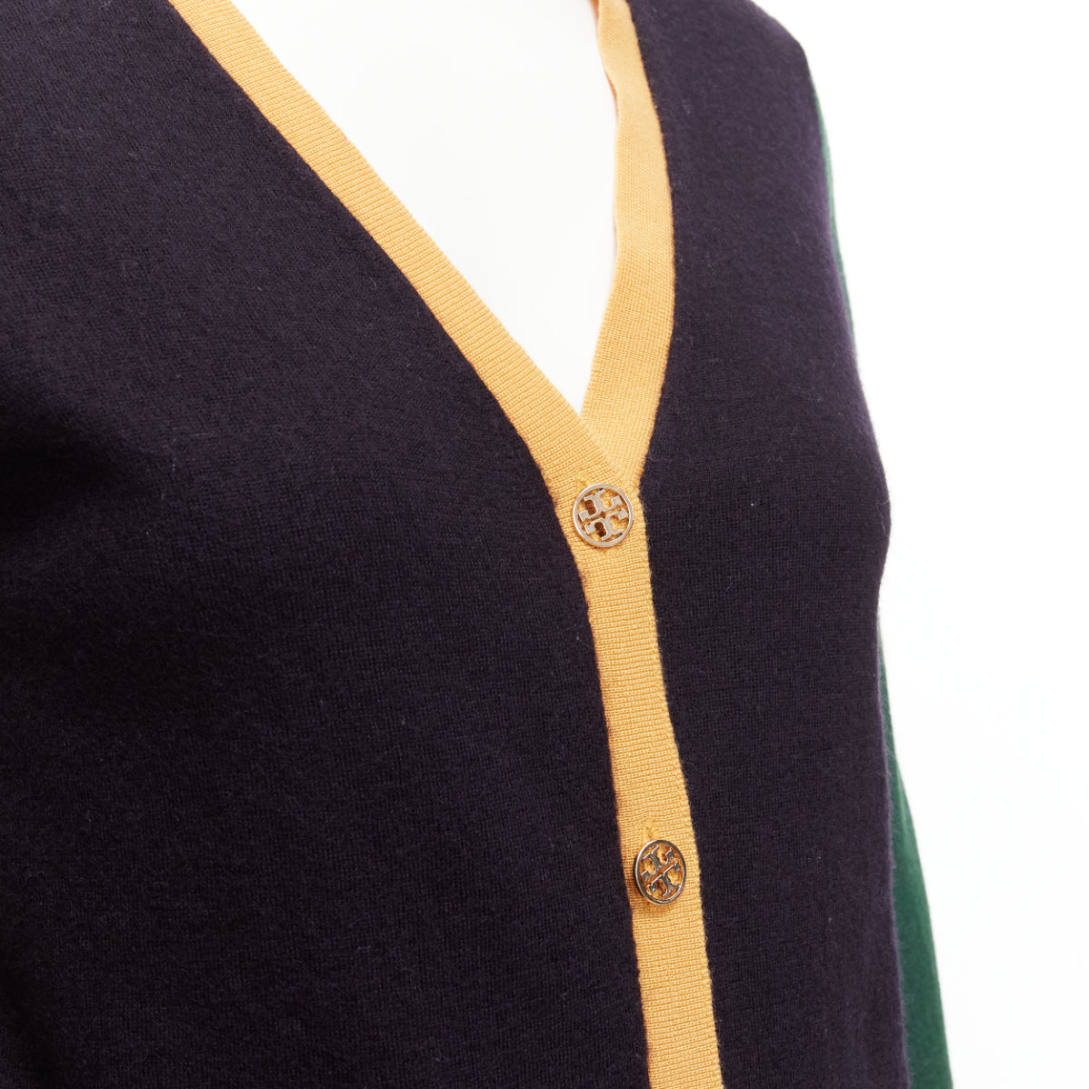 Tory Burch Colorblocked Cardigan - Image 10