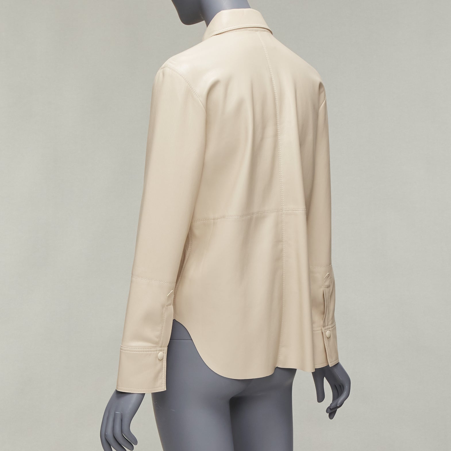 Nanushka Vegan Minimal Shirt - Detail 1