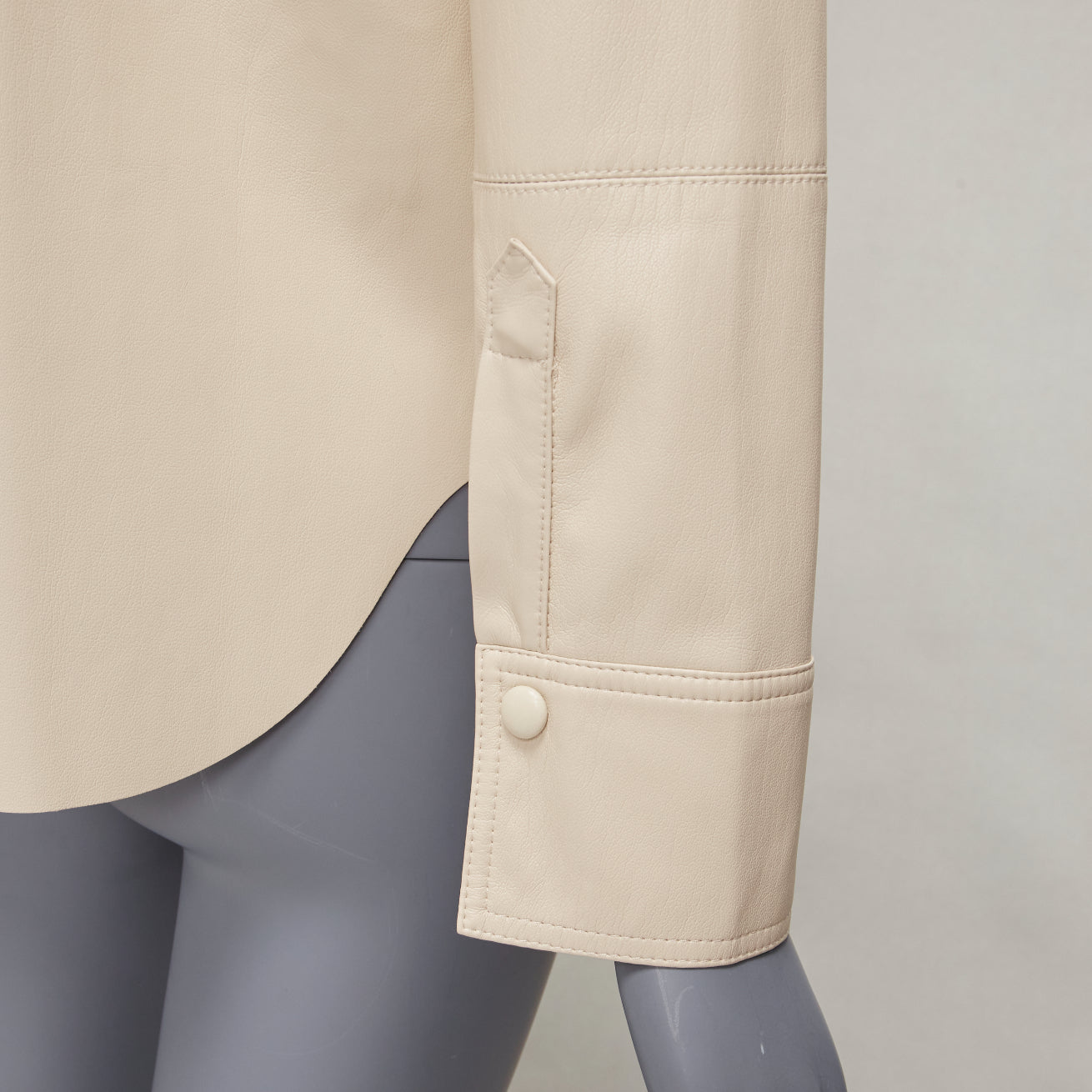 Nanushka Vegan Minimal Shirt - Detail 2