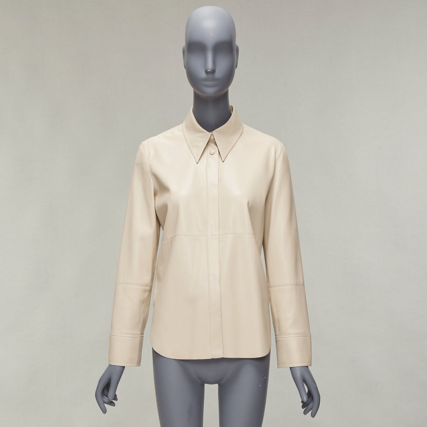 Nanushka Vegan Minimal Shirt - Image 11