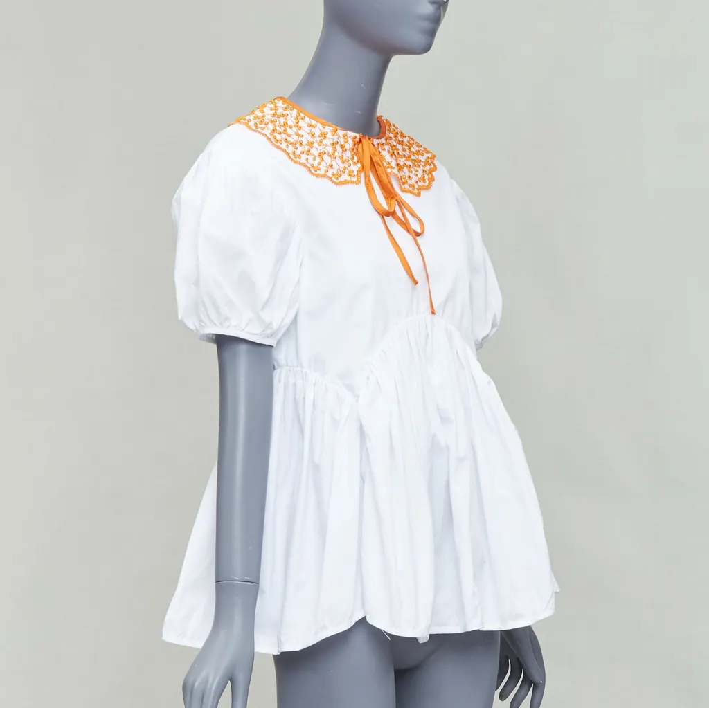 CecIlie Bahnsen Mie White Cotton Never worn - Inside View