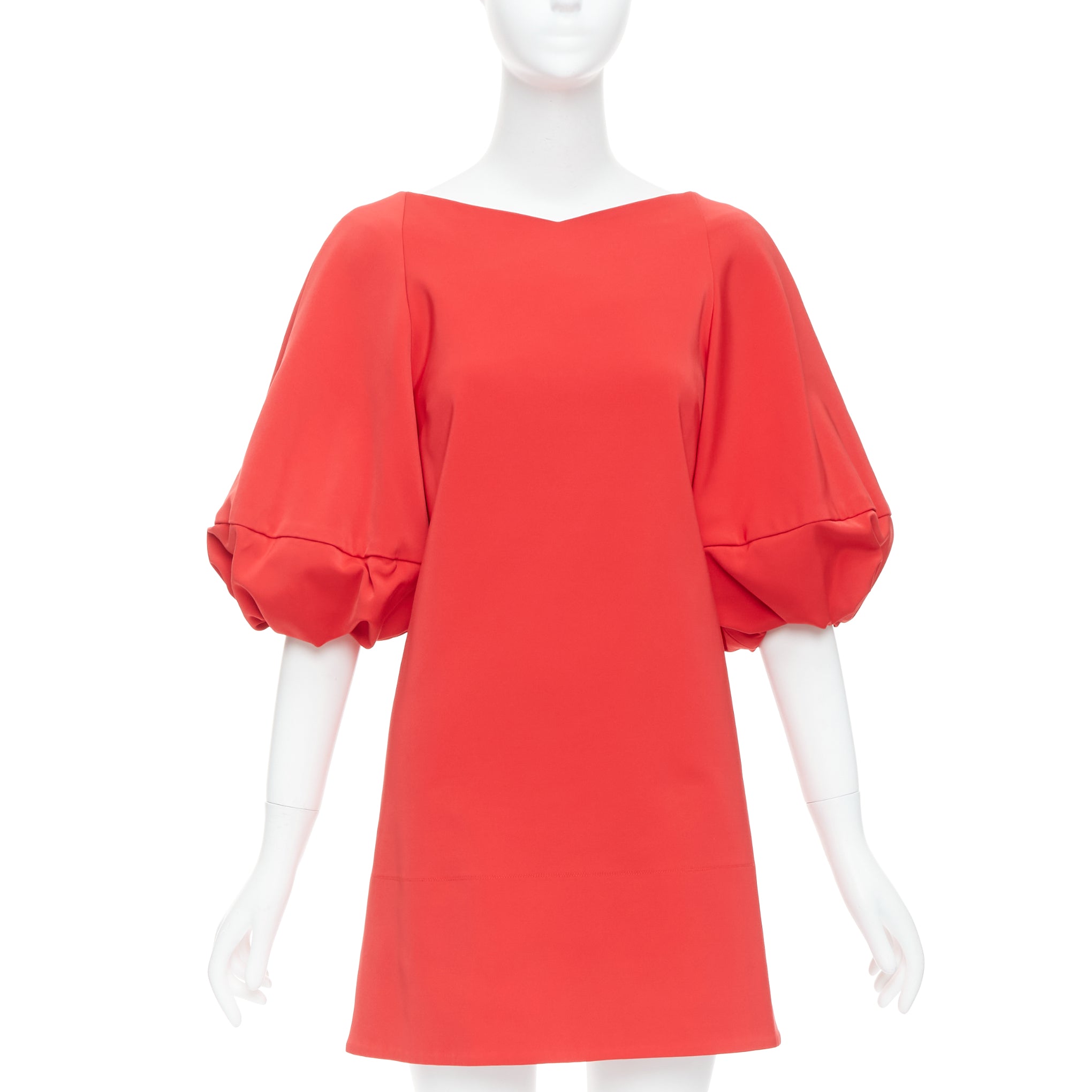 Tibi Satin Puff Dress