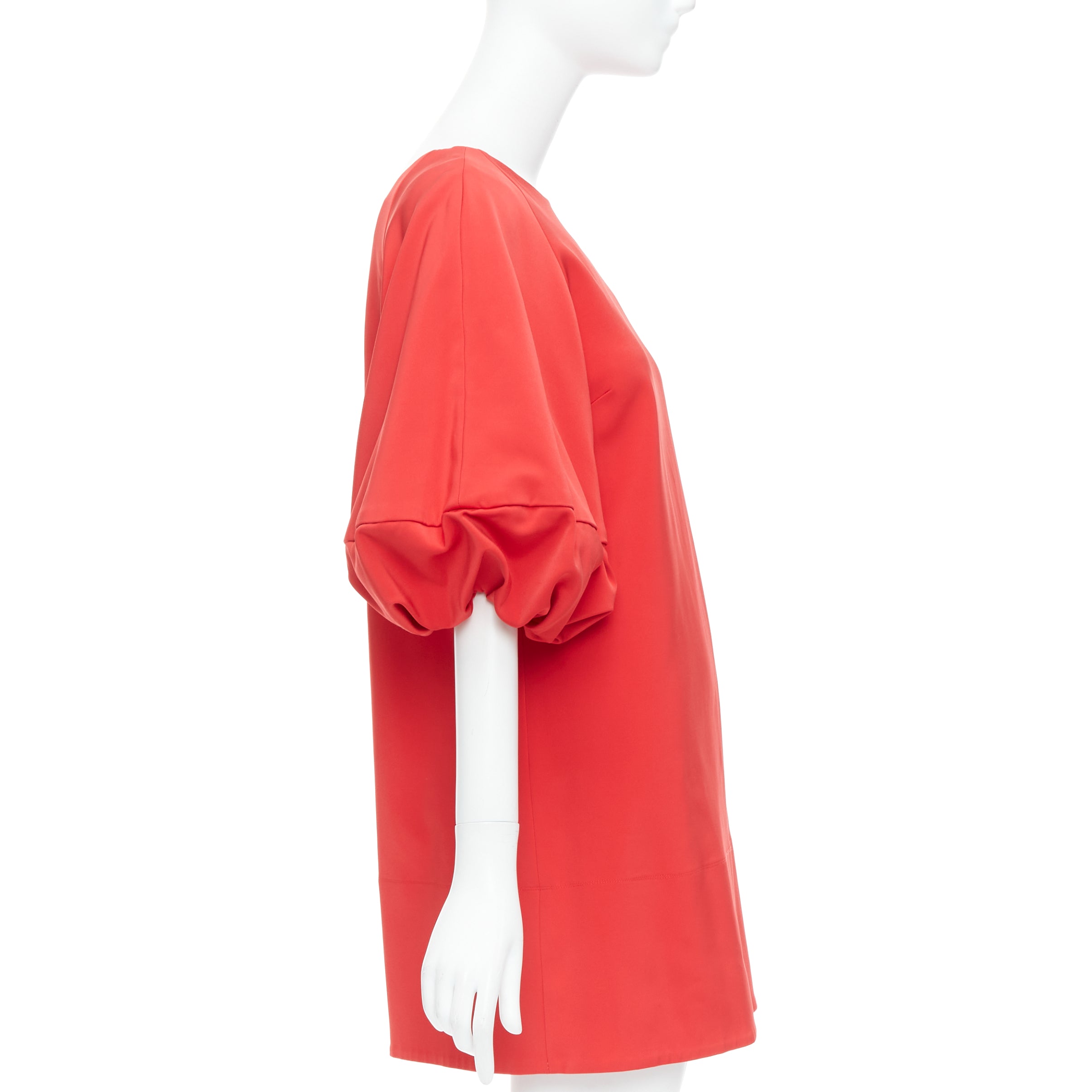 Tibi Satin Puff Dress - 4