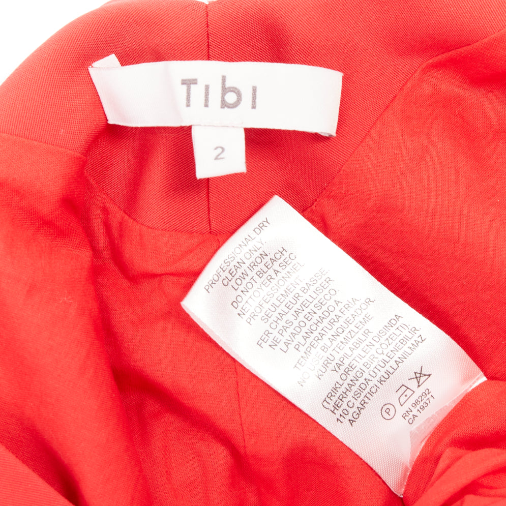 Tibi Satin Puff Dress - Image 10