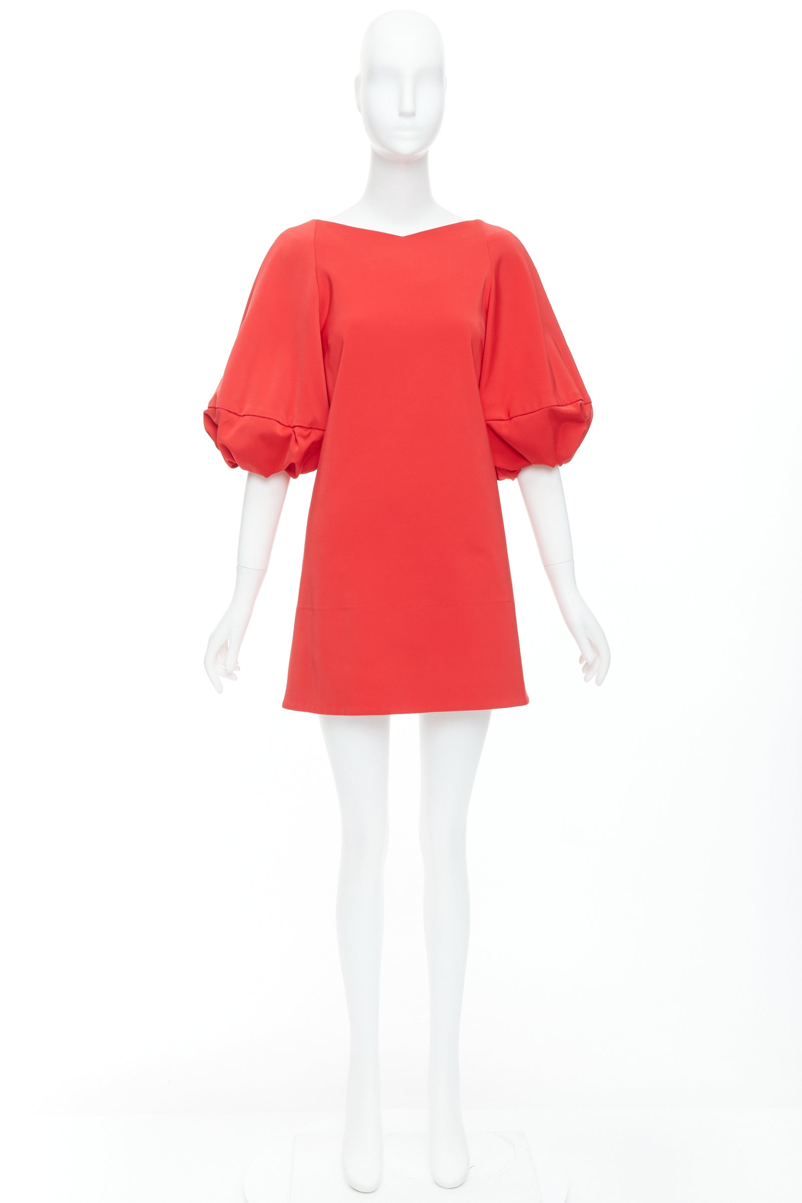 Tibi Satin Puff Dress - Image 11