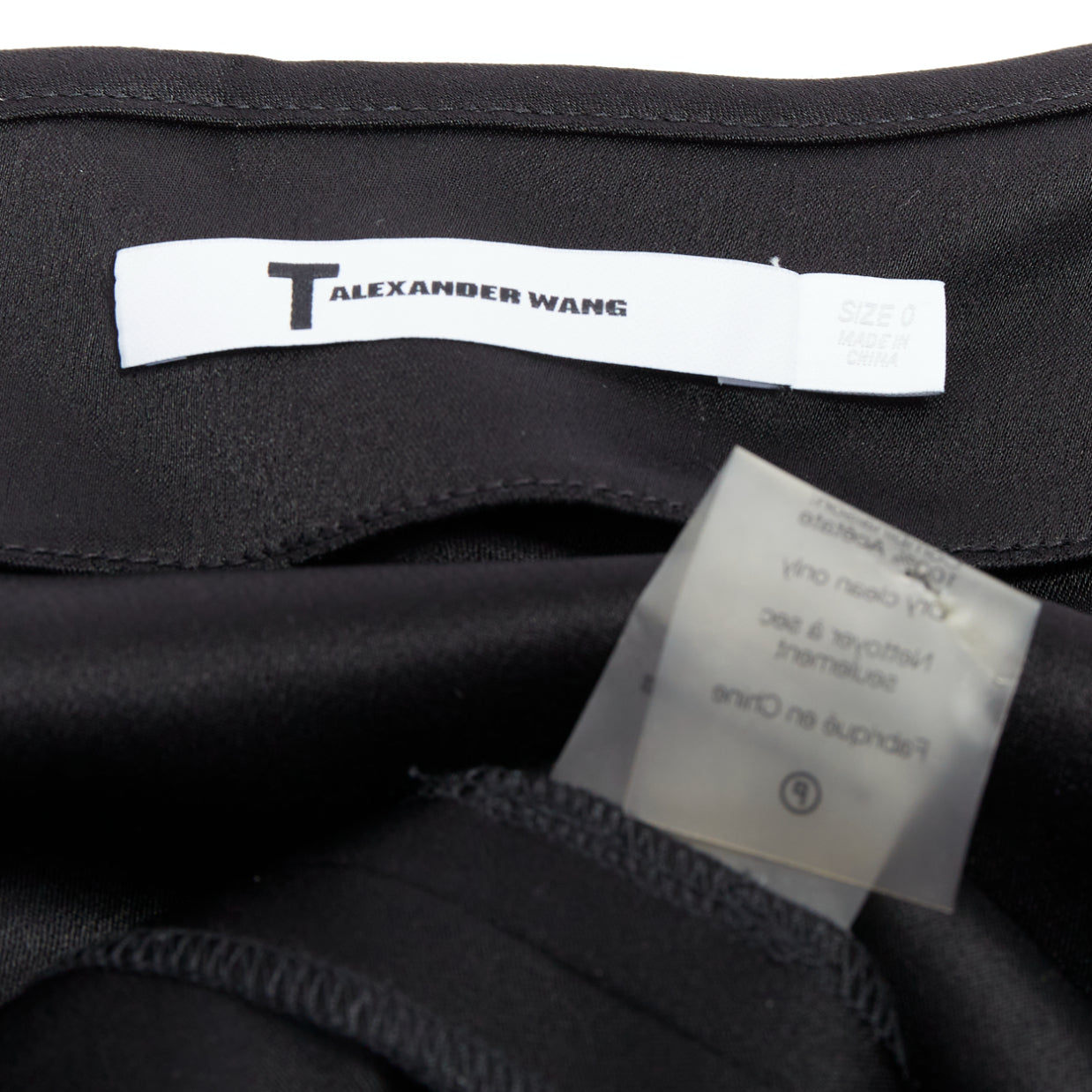 T By Alexander Wang Pinstripe Wrap Skirt - Image 10