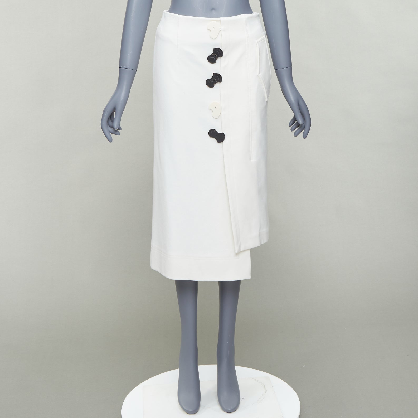 Tibi Darted Pencil Skirt - Image 11