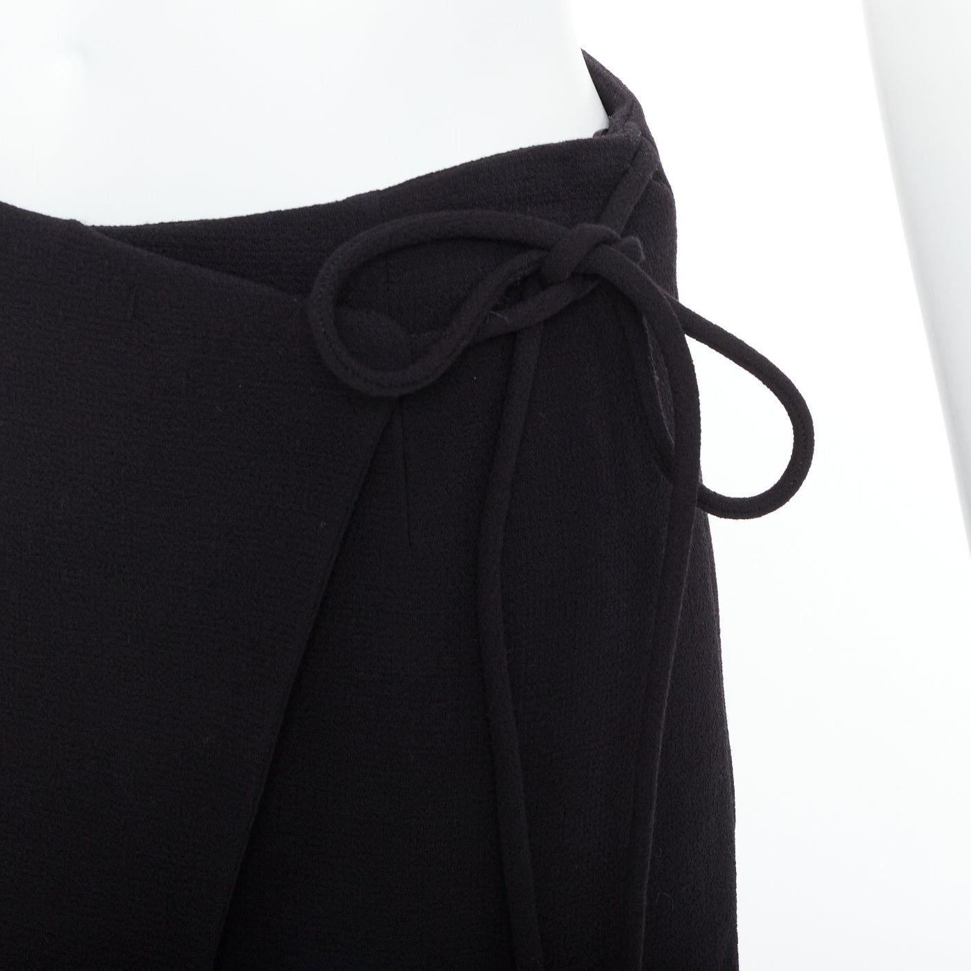 Mach & Mach Bow Wrap Skirt - Back view