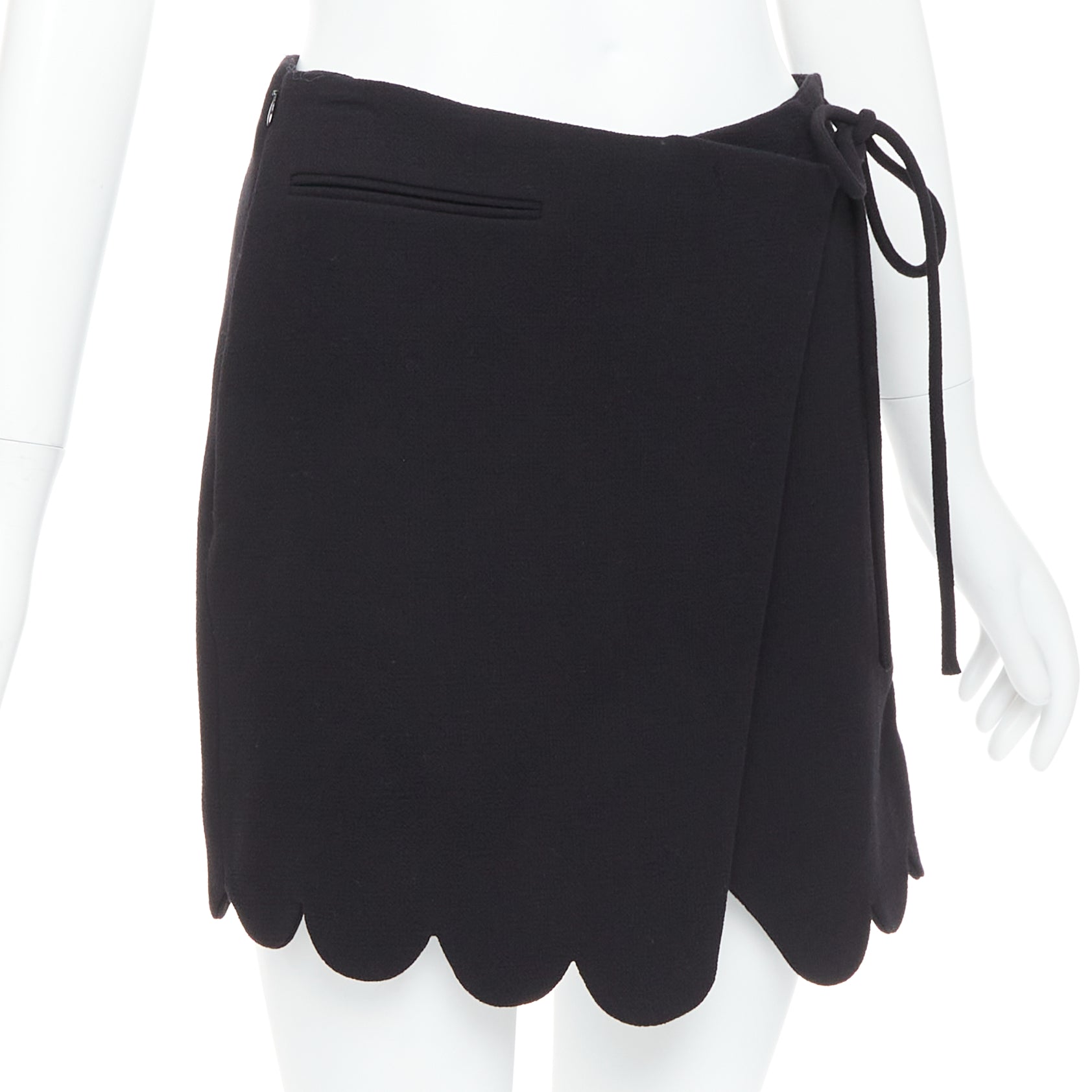 Mach & Mach Bow Wrap Skirt - Image 6
