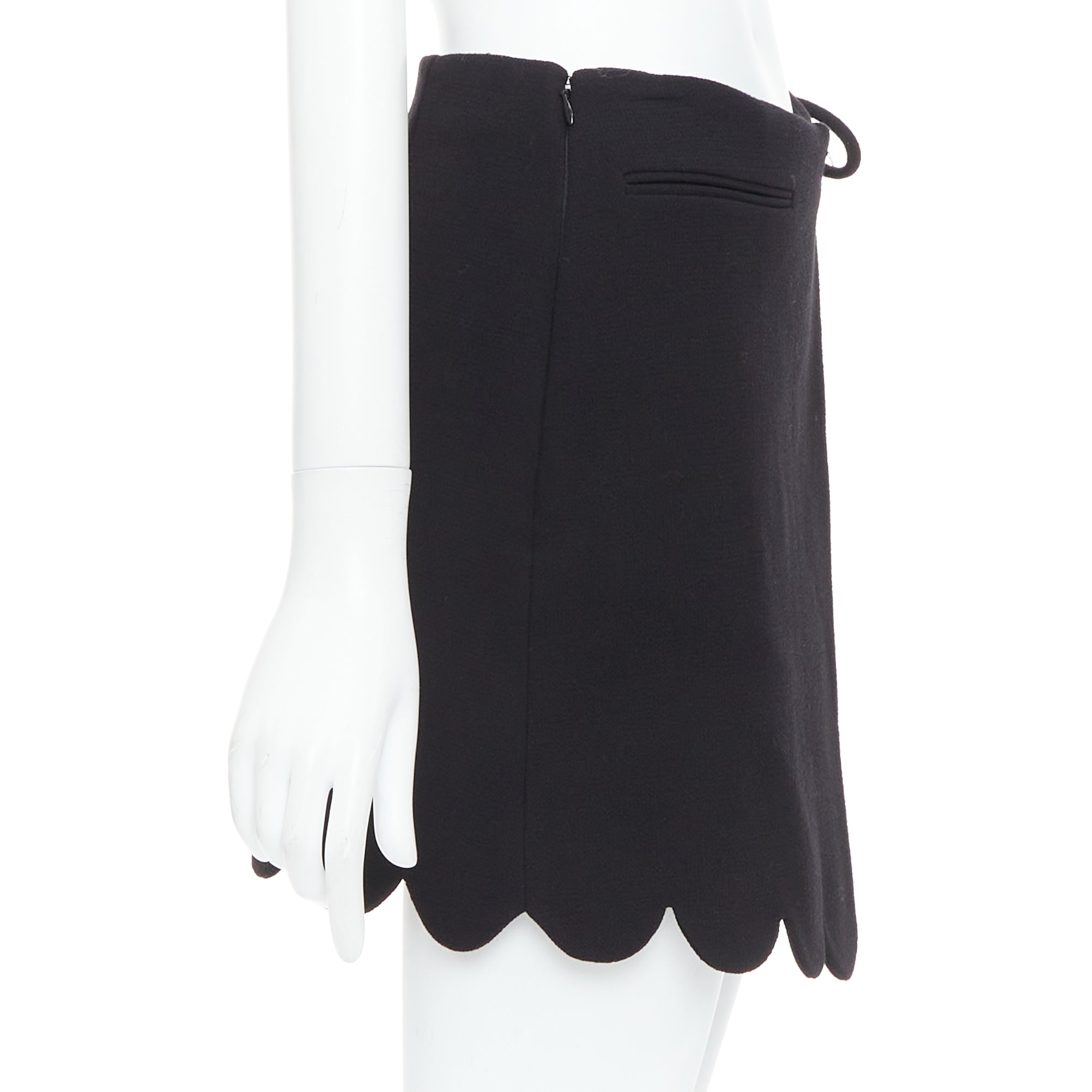 Mach & Mach Bow Wrap Skirt - 4