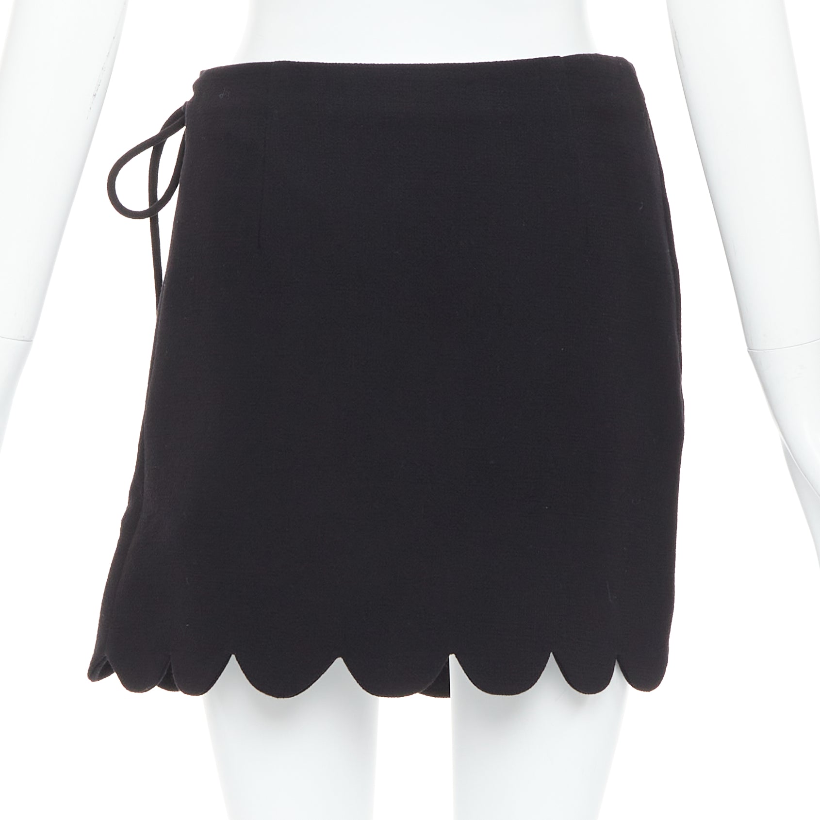 Mach & Mach Bow Wrap Skirt - Side view