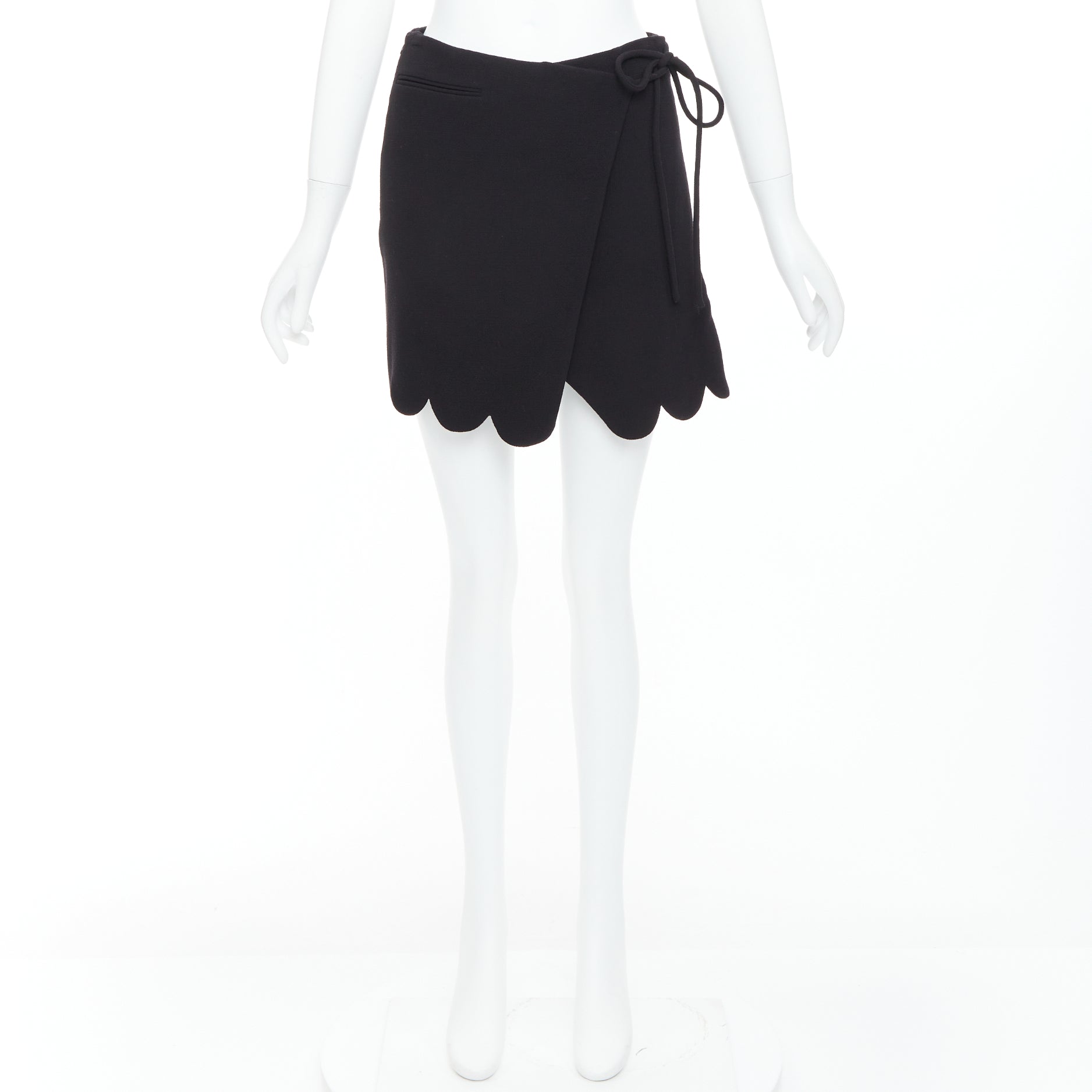Mach & Mach Bow Wrap Skirt - Image 11