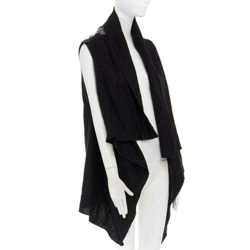 Simona Tagliaferri Scaled Draped Vest - 4