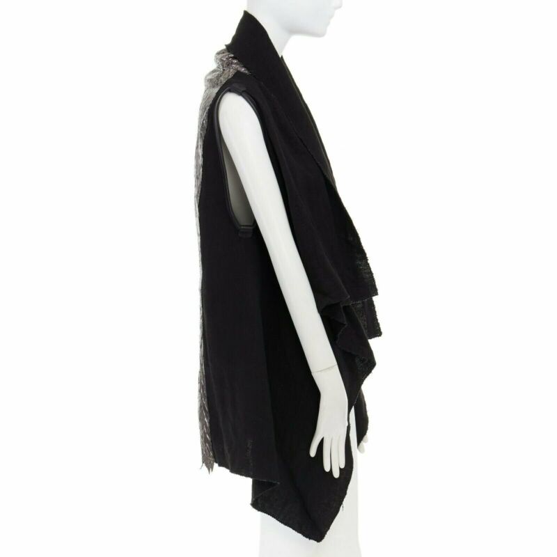 Simona Tagliaferri Scaled Draped Vest - Side view