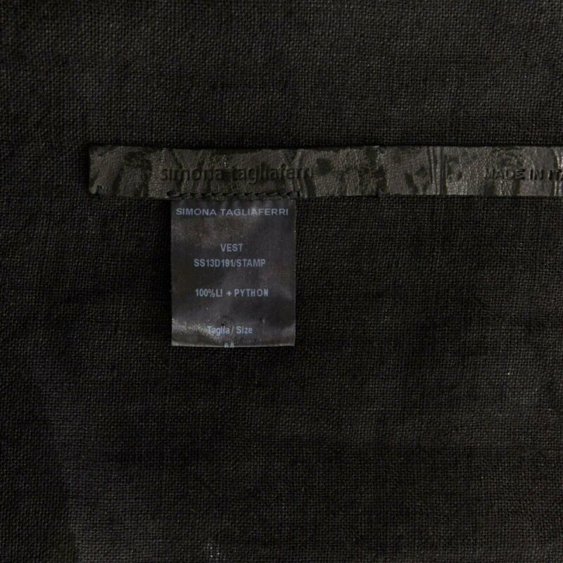 Simona Tagliaferri Scaled Draped Vest - Image 12