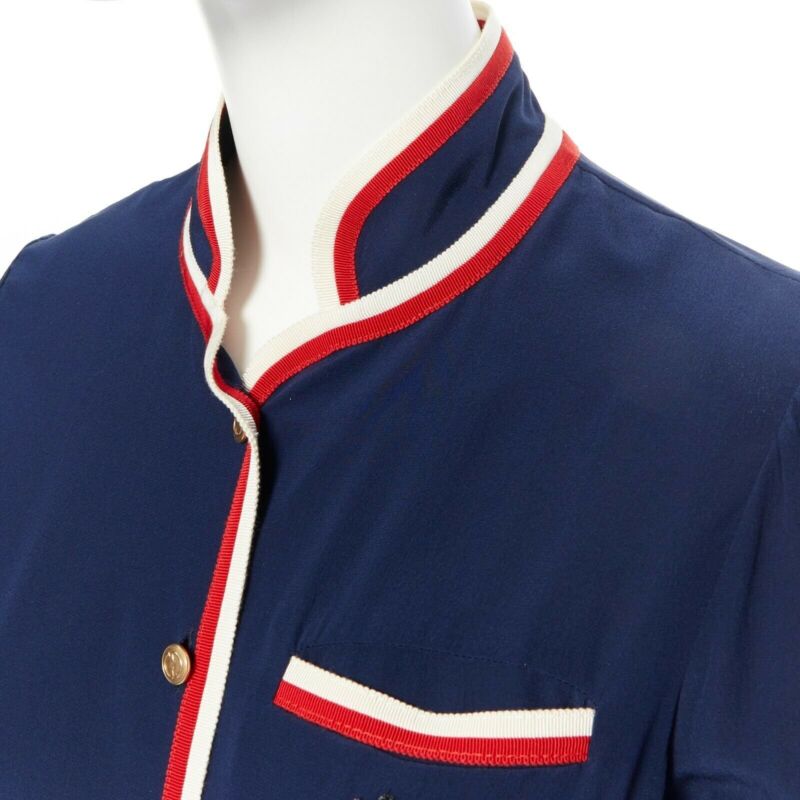 Gucci Ladybug Brooch Shirt - Image 12