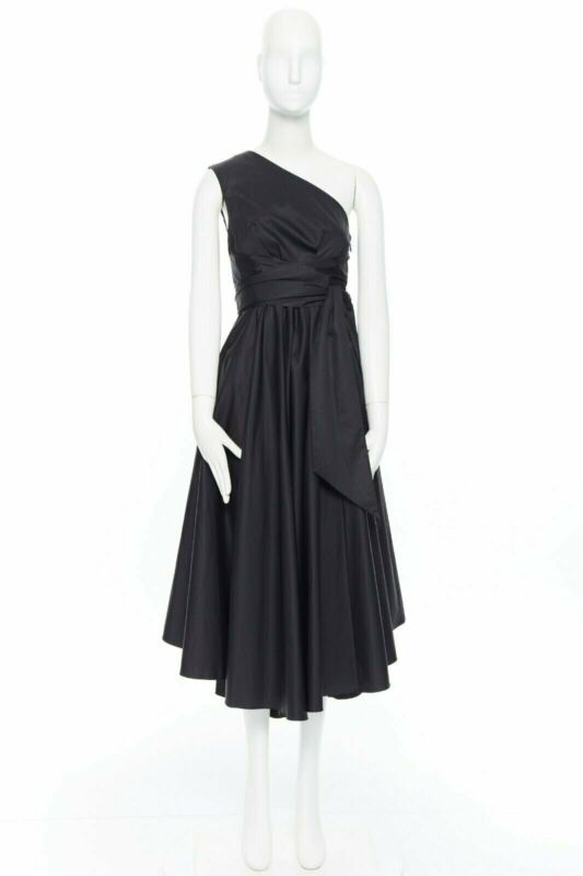 Tibi Flare Pleat Dress - Image 11