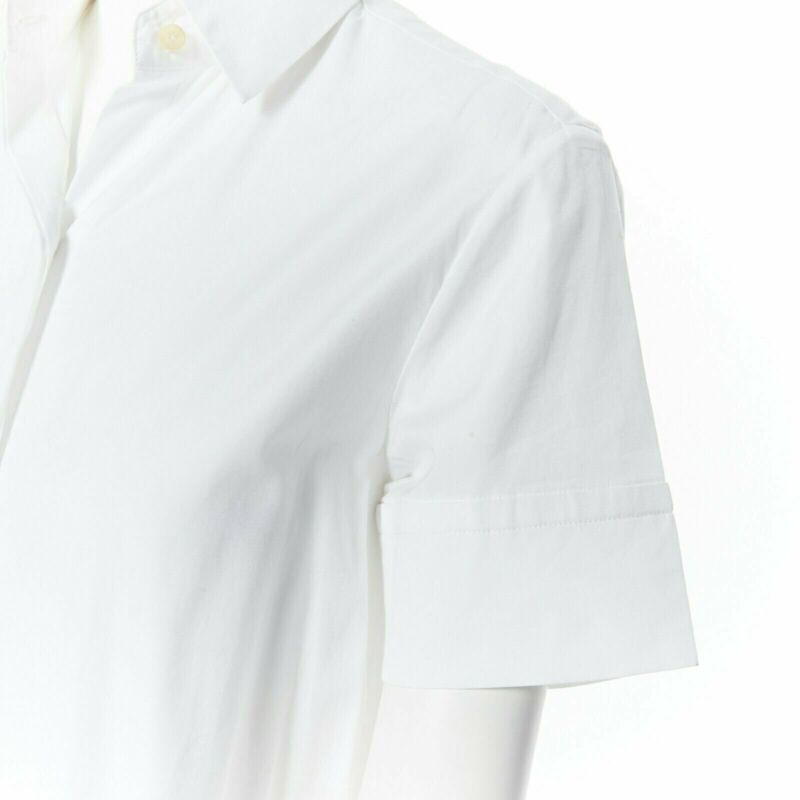 Tibi Apron Fold Shirt Dress - Image 10