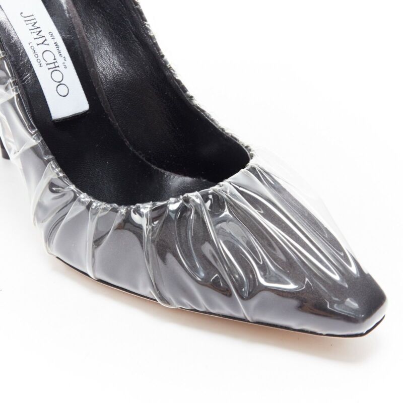 Jimmy Choo Transparent Ruche Heels - Detail 2
