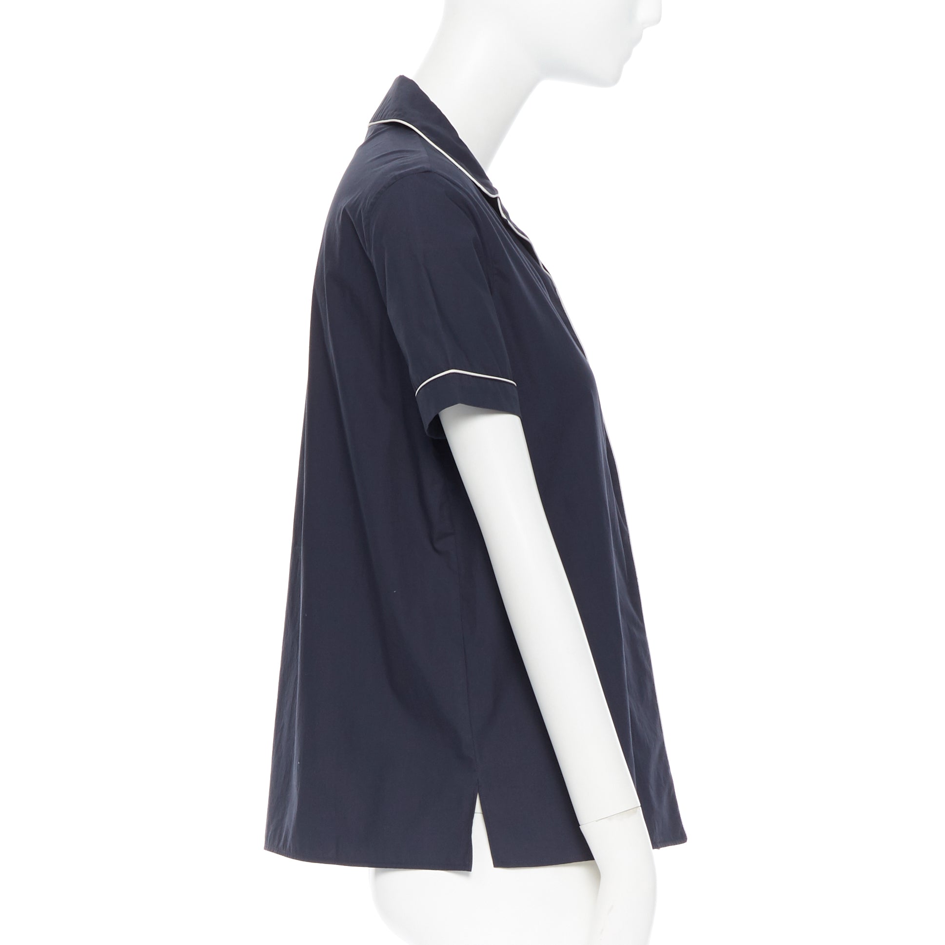 Jil Sander Cuban Collar Shirt - 4