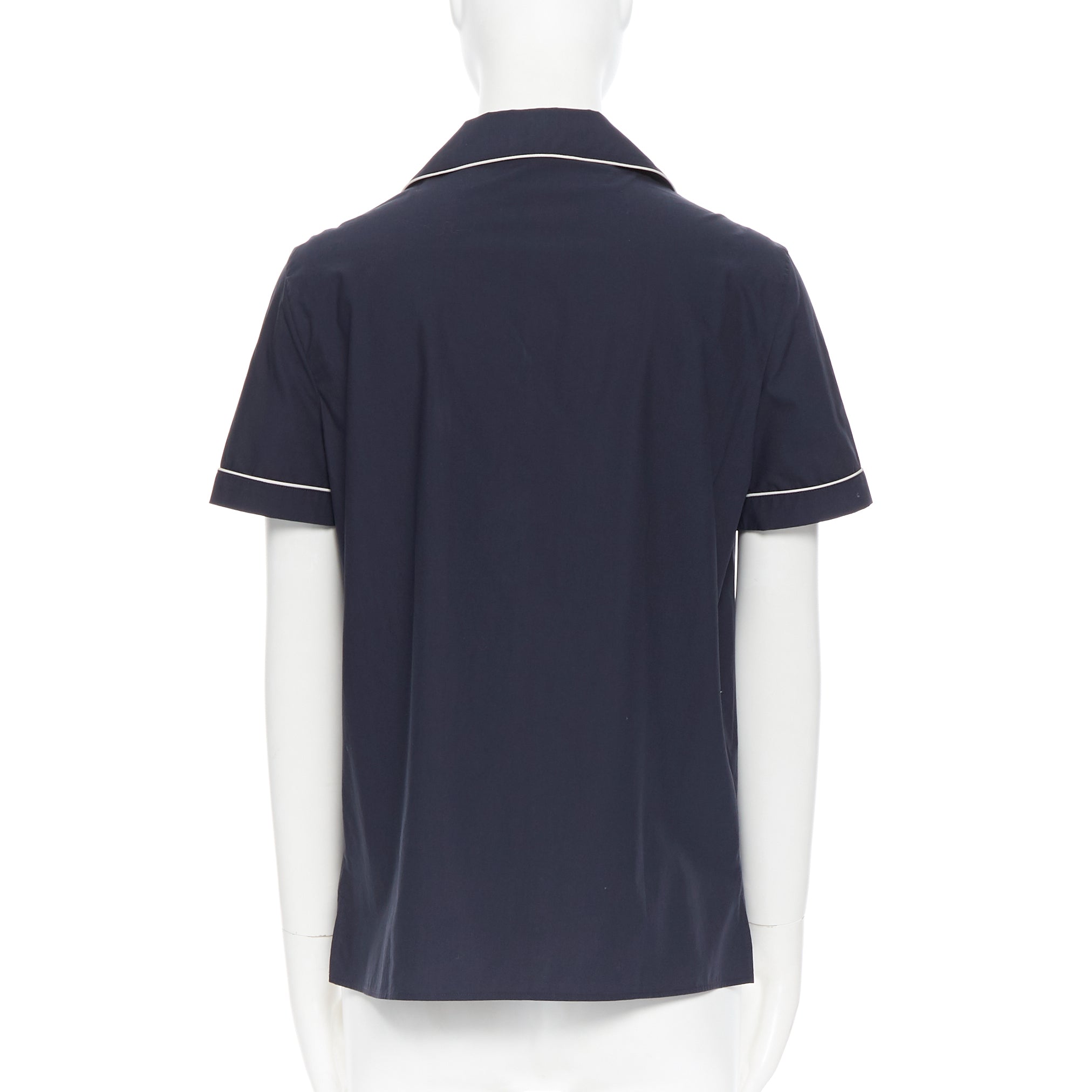 Jil Sander Cuban Collar Shirt - Side view