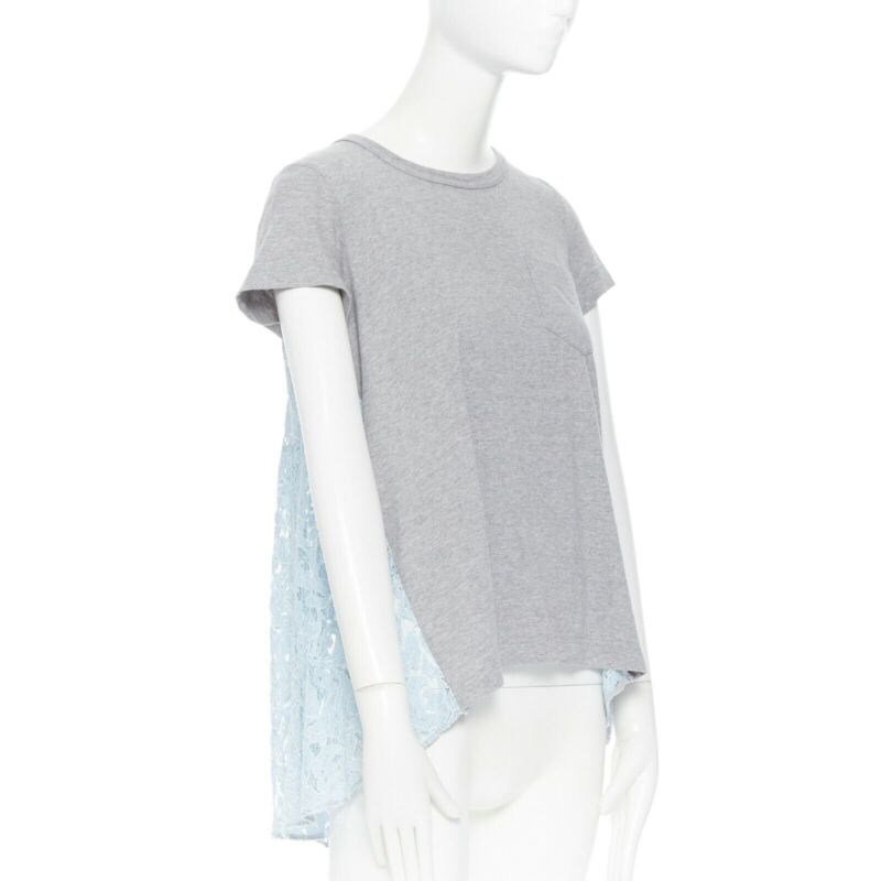 Sacai Lace Back Tee