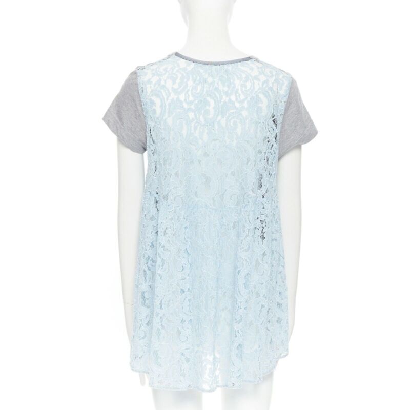 Sacai Lace Back Tee - Detail 1