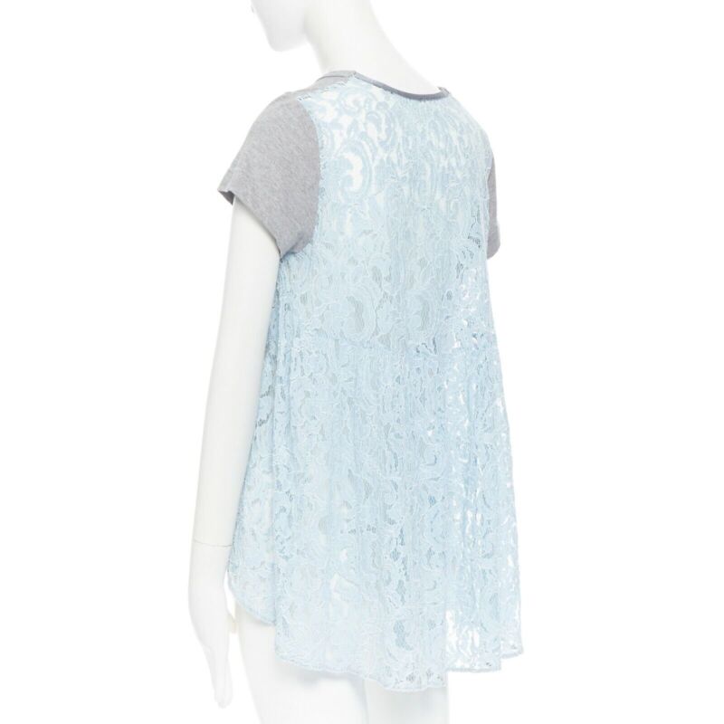Sacai Lace Back Tee - Detail 2