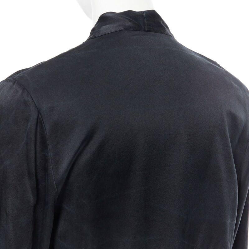 Unsigned / متعددة Black Lace Kimono Robe - Image 12