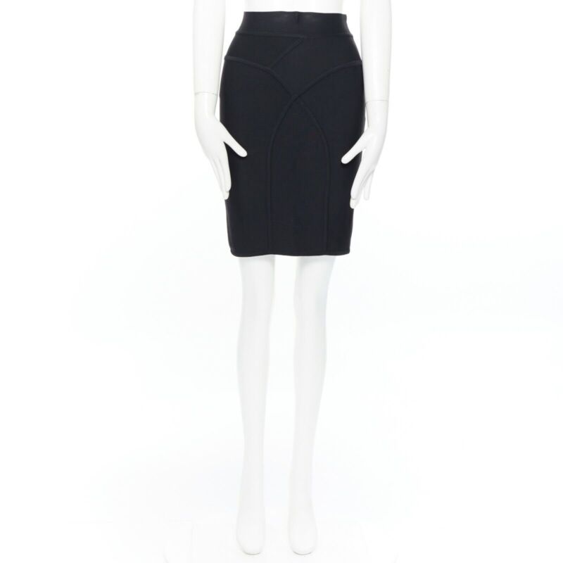 Herve Leger Bandage Pencil Skirt - Image 6
