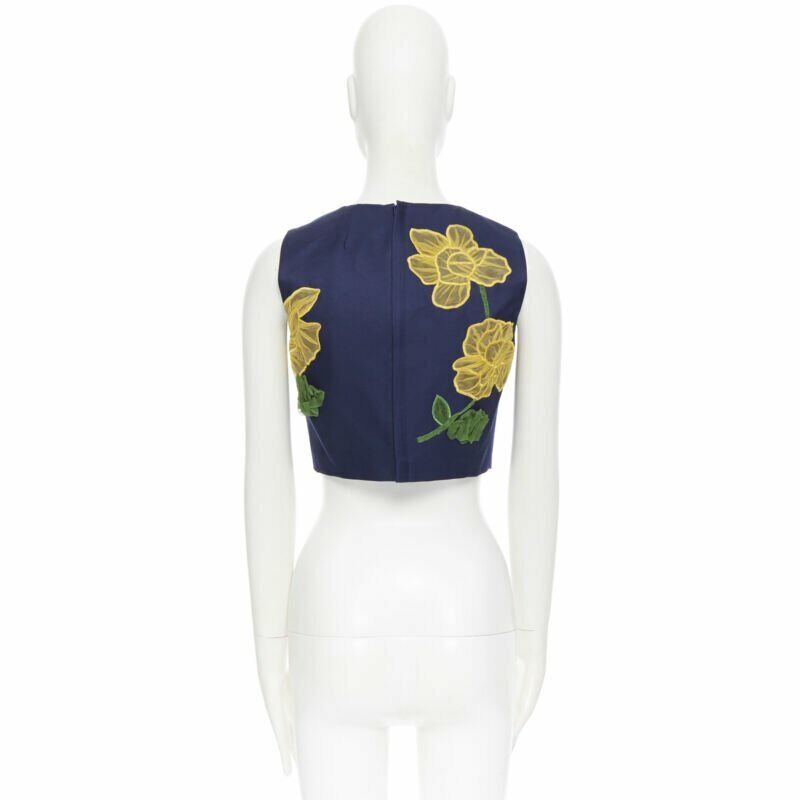 Michael Kors Floral Cropped Top - Detail 1