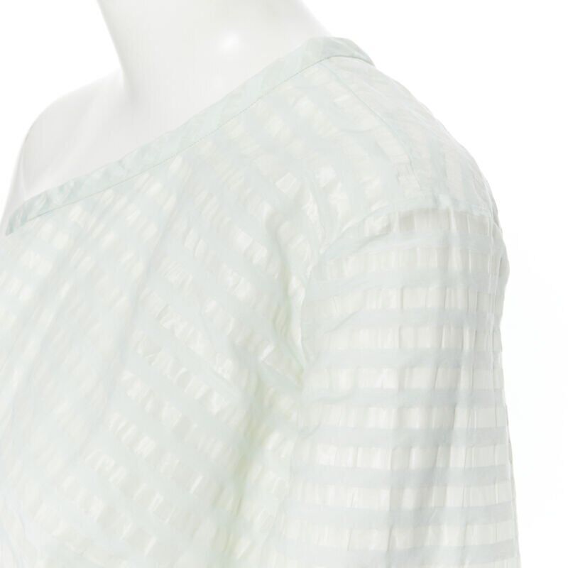 Rosie Assoulin Striped One Shoulder Top - Image 11