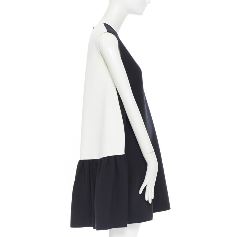 Roksanda Contrast Pleat Dress - Side view
