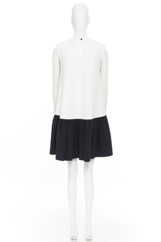 Roksanda Contrast Pleat Dress - Detail 1