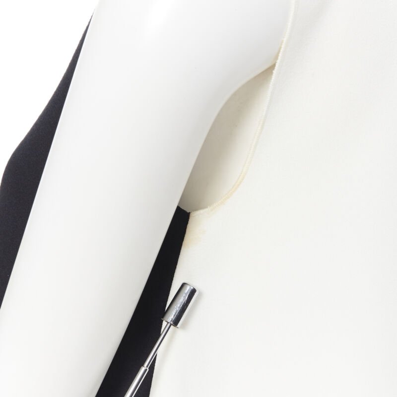 Roksanda Contrast Pleat Dress - Image 10