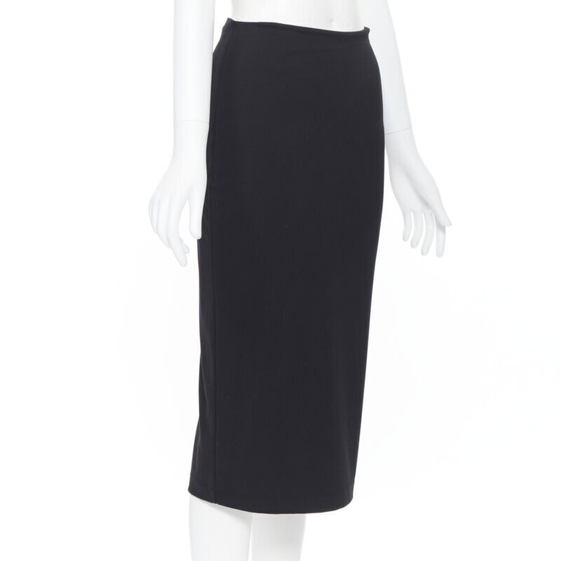 T By Alexander Wang Slit Pencil Skirt - 4
