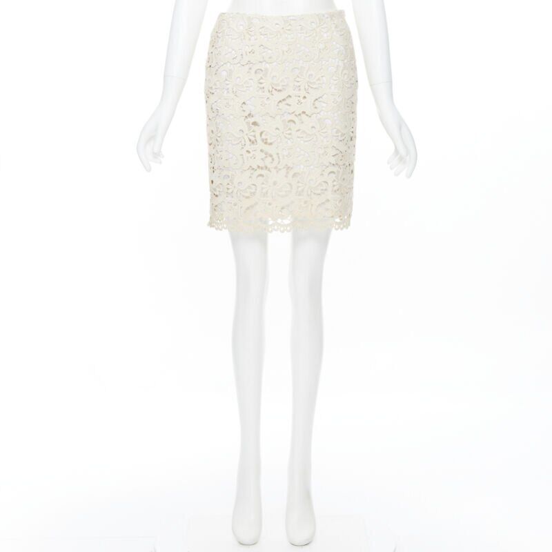 Michael Kors Lace Fitted Skirt - Image 6