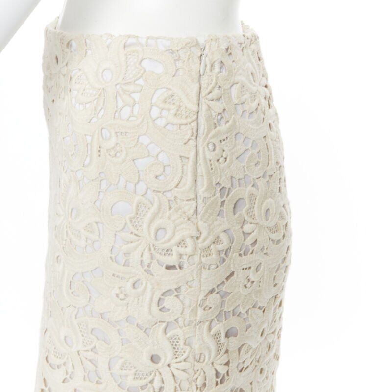 Michael Kors Lace Fitted Skirt - Image 10