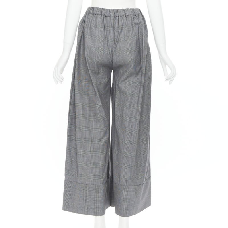 Michael Lo Sordo Herringbone Wide Pants - Side view