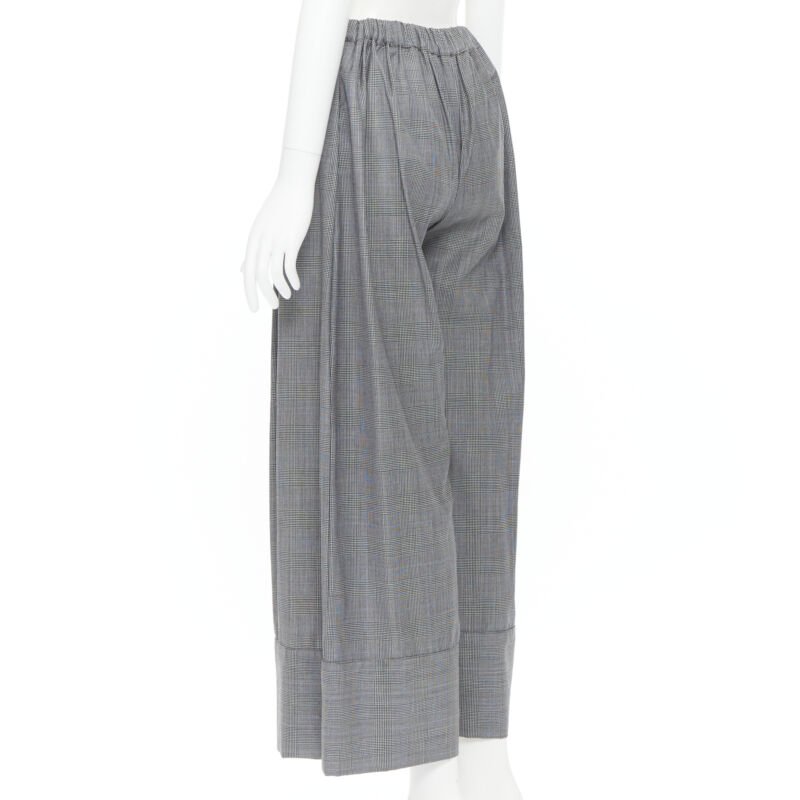 Michael Lo Sordo Herringbone Wide Pants - Detail 1