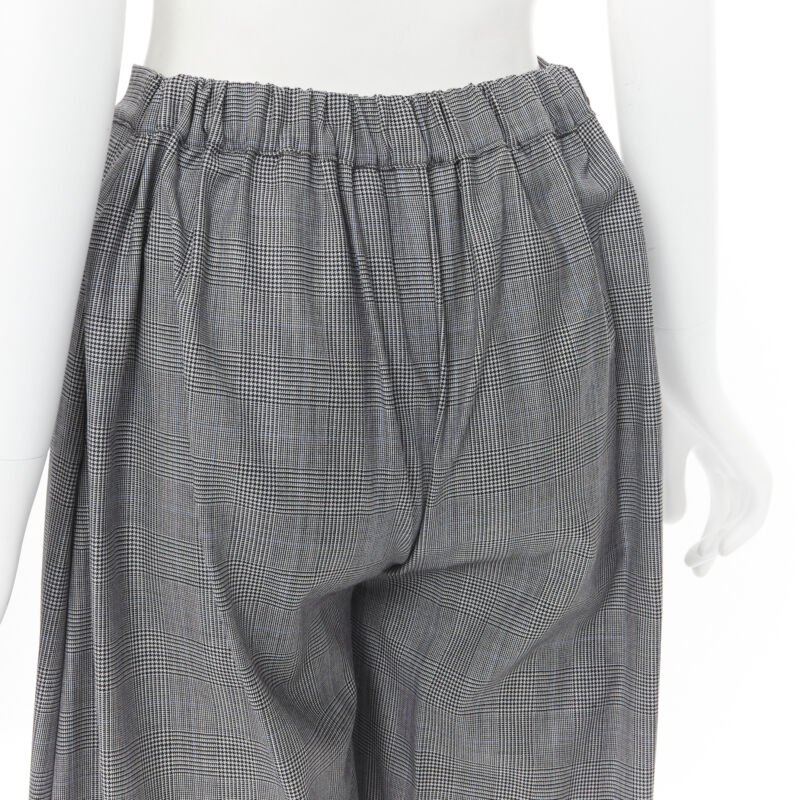 Michael Lo Sordo Herringbone Wide Pants - Image 10