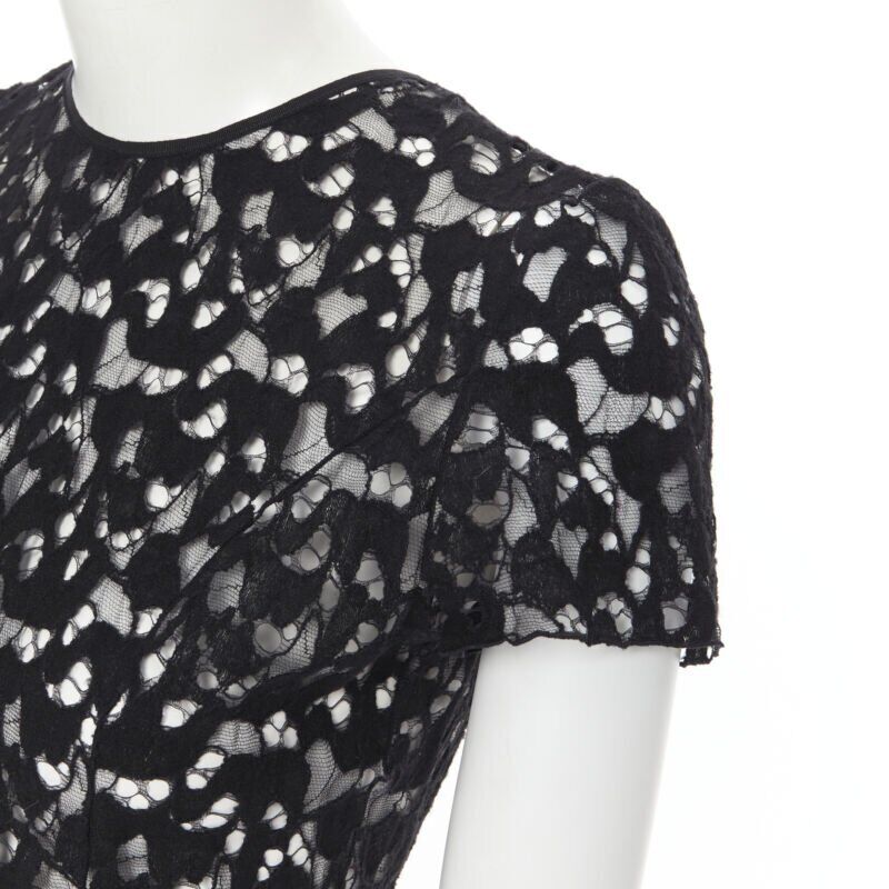 Nina Ricci Sheer Lace Tee - Detail 2