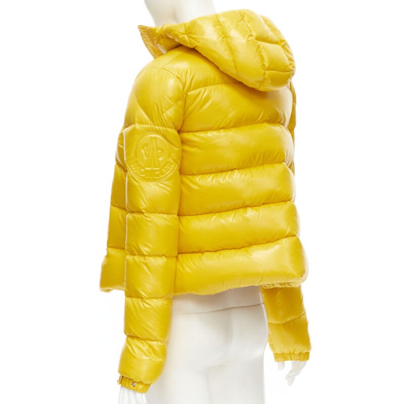 Moncler Yellow Goose Down Puffer - Detail 1